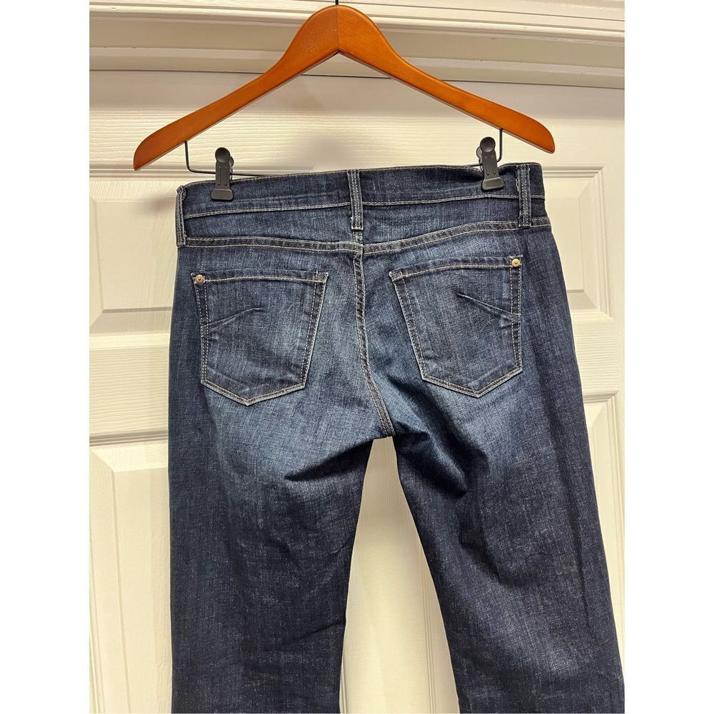 James Jeans Geisha Baby Boot Jeans Dark Wash sz 28 EUC
